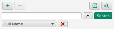 Menu de recherche avec filtre par concept
